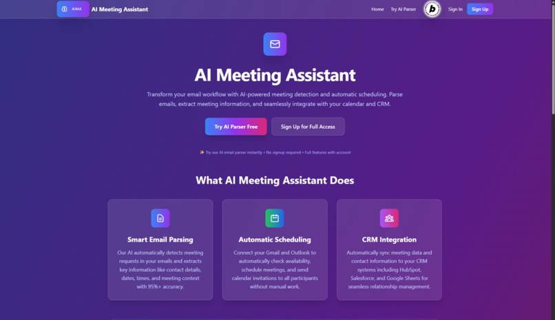 AI Meeting Assistant (AIMA) – screenshot 3