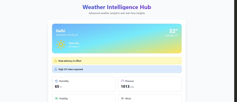 WeatherWise – screenshot 1