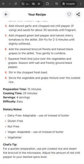 Pic2Meal – screenshot 3