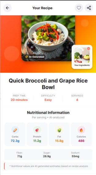 Pic2Meal – screenshot 5