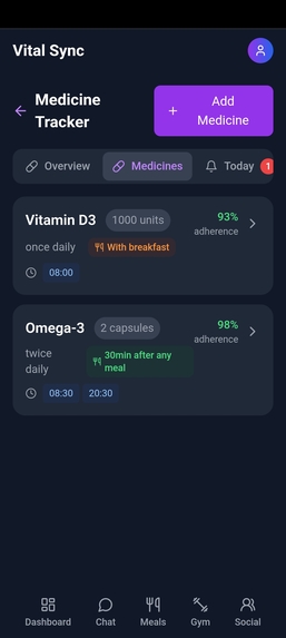 VitalSync – screenshot 3