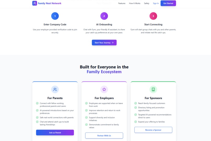 Family Nest Network – screenshot 1