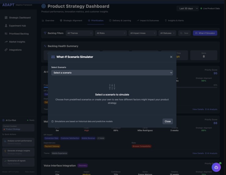 ADAPT - The Adaptive Product Framework – screenshot 21