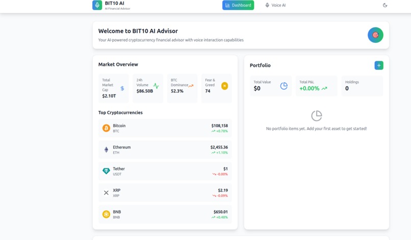 BIT10 AI – screenshot 1