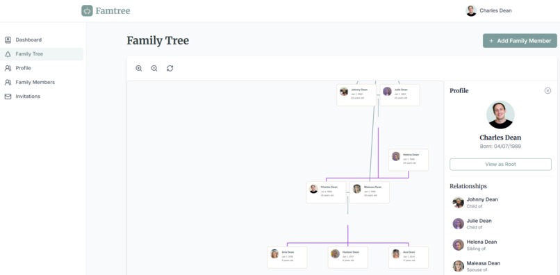famtree – screenshot 6