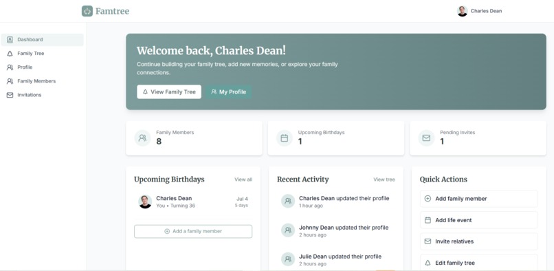 famtree – screenshot 7