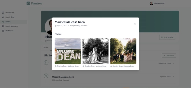 famtree – screenshot 5