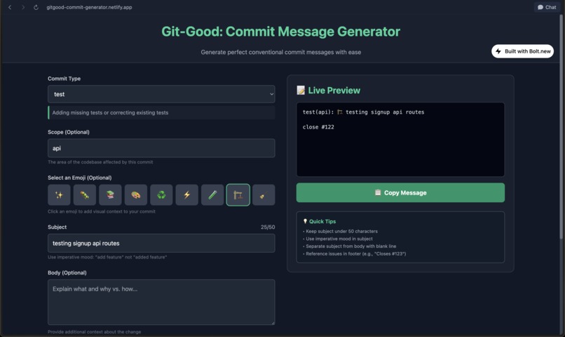 Git-Good – screenshot 1
