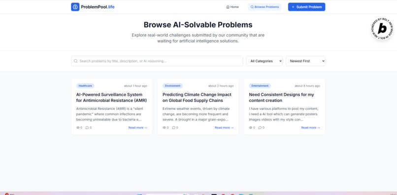 Problem Pool – screenshot 2
