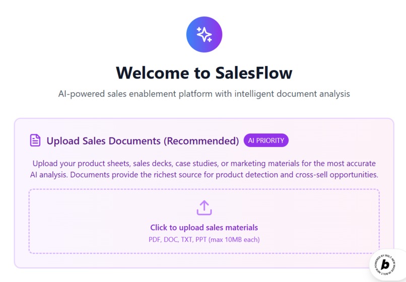 SalesFlow - Sales Enablement Tool – screenshot 1