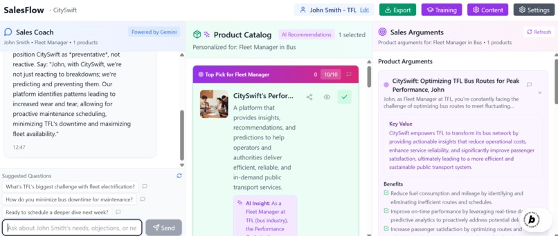 SalesFlow - Sales Enablement Tool – screenshot 2