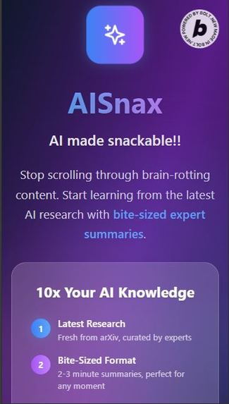 AI Snax – Bite-Sized AI Podcasts from AI Papers – screenshot 6