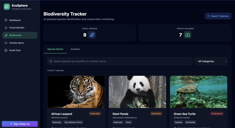 EcoSphere - Your Environmental Intelligence Buddy – screenshot 6