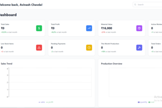 furniture business management system