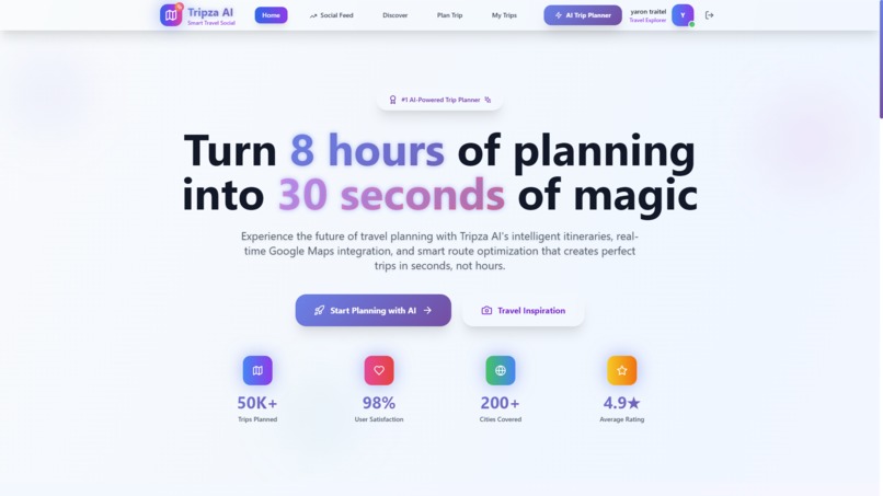 Tripza AI – screenshot 2