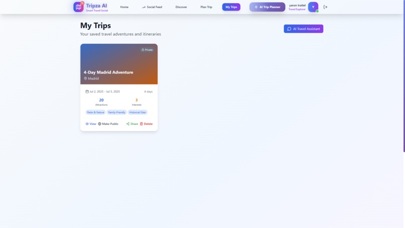 Tripza AI – screenshot 3