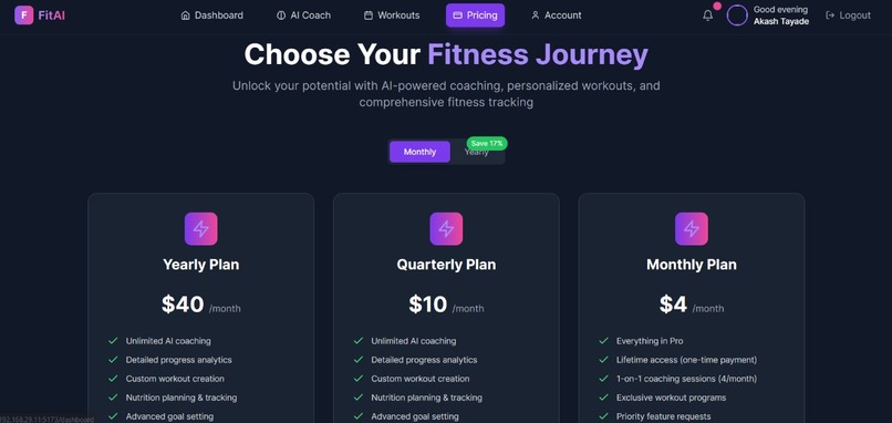 Fit Ai – screenshot 5