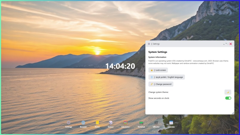FreeOS – screenshot 4