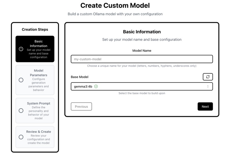 Ollama Model Creator – screenshot 4