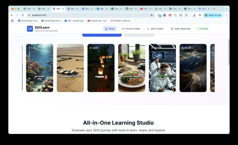 SDGLearn – screenshot 2