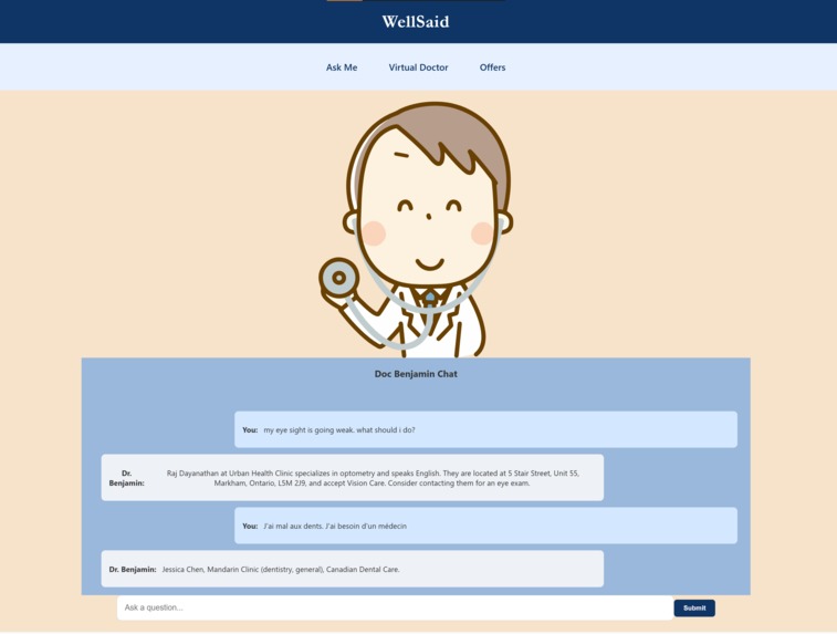 WellSaid – screenshot 1