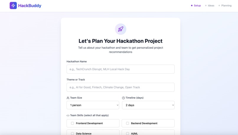 Hackbuddy – screenshot 1