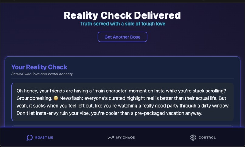 RoastMyFeels – screenshot 4