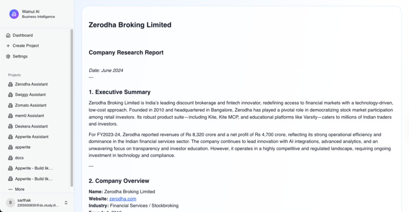 Walnut AI – screenshot 6