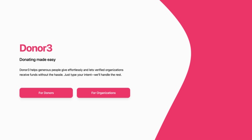 Donor3 – screenshot 1