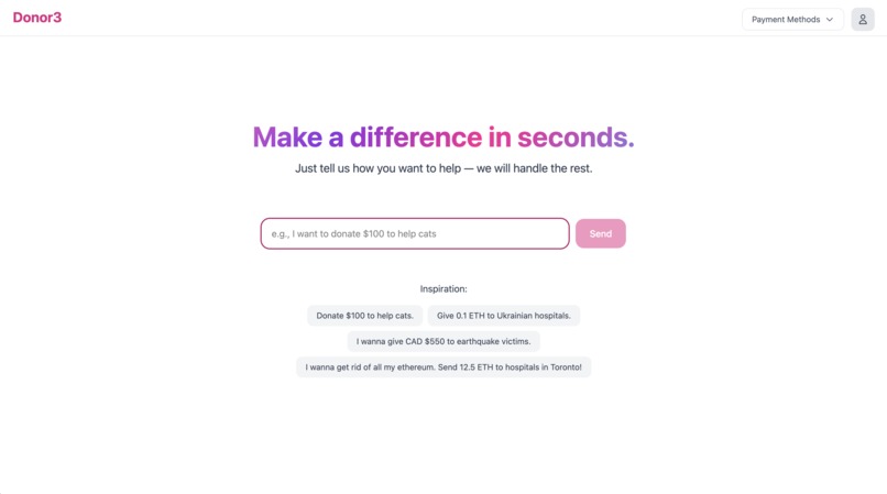 Donor3 – screenshot 2