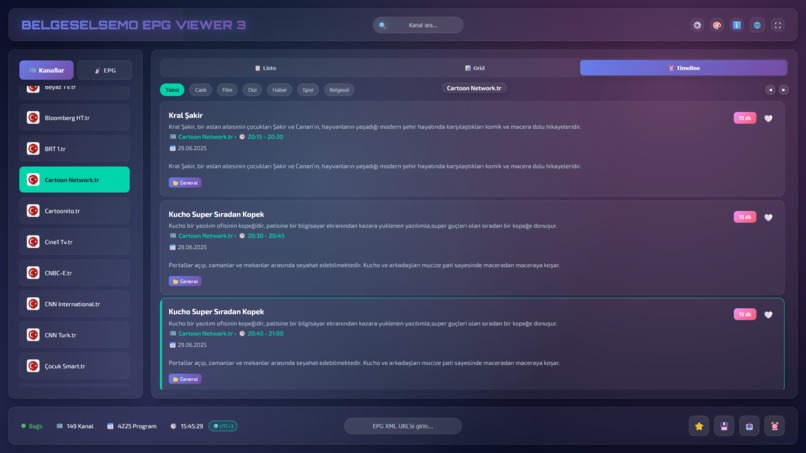 BELGESELSEMO EPG VIEWER 3 – screenshot 1