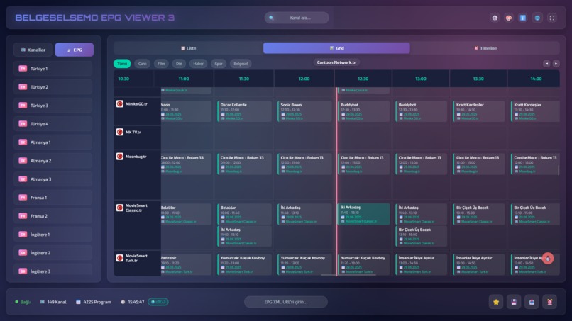 BELGESELSEMO EPG VIEWER 3 – screenshot 3