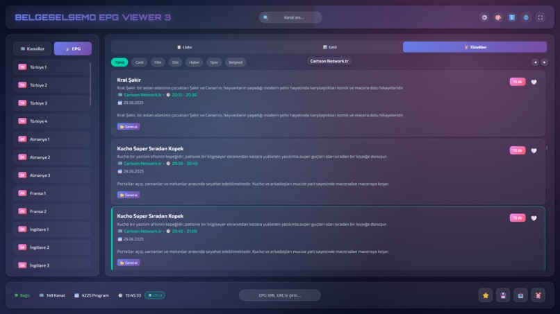 BELGESELSEMO EPG VIEWER 3 – screenshot 2