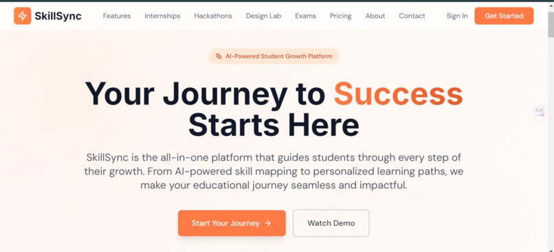 SkillSync – screenshot 1