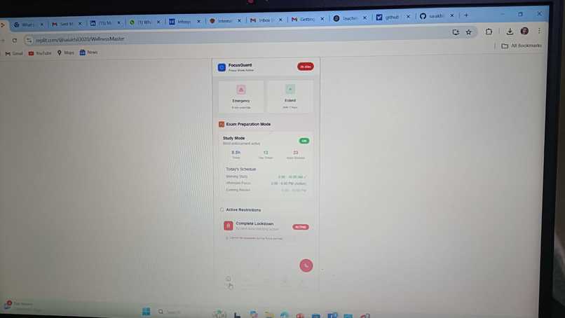 Focus guard – screenshot 1