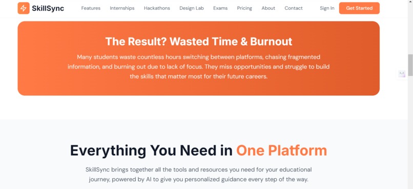 SkillSync – screenshot 2