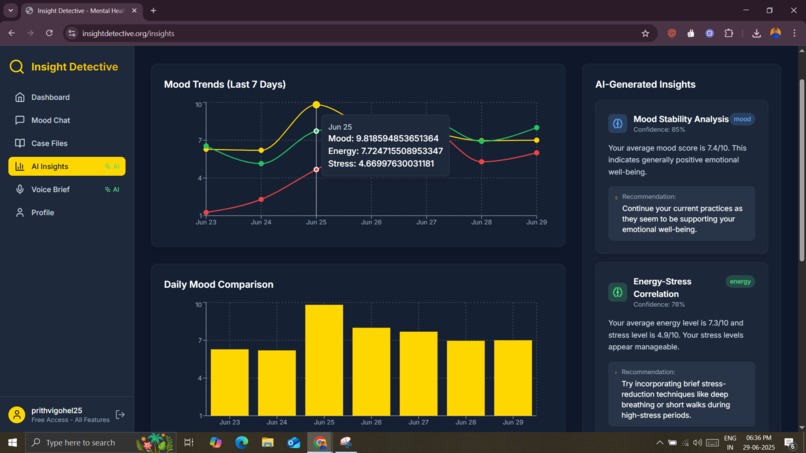 Insight detective – screenshot 4
