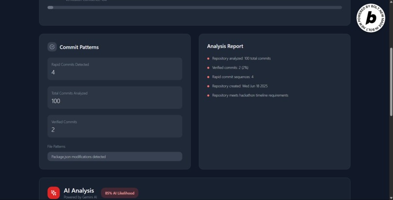 Bolt.new Detector – screenshot 1