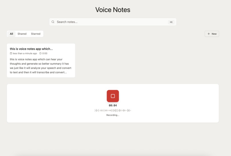 VoiceNotes – screenshot 4