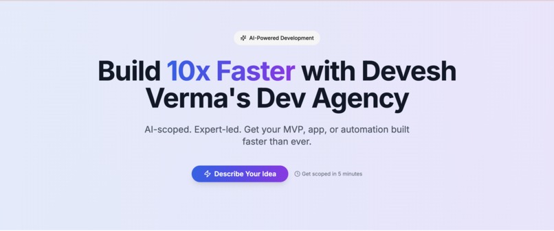 10x development agency – screenshot 1