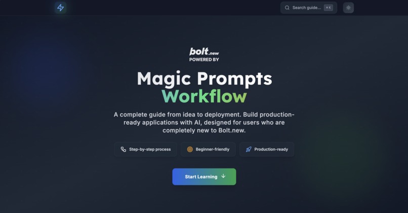 Magic Prompts Workflow – screenshot 1