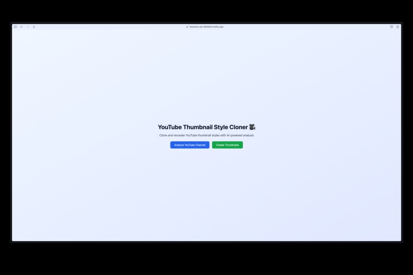 YouTube Thumbnail Clone – screenshot 1