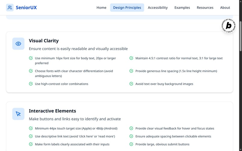 SeniorUX – screenshot 4