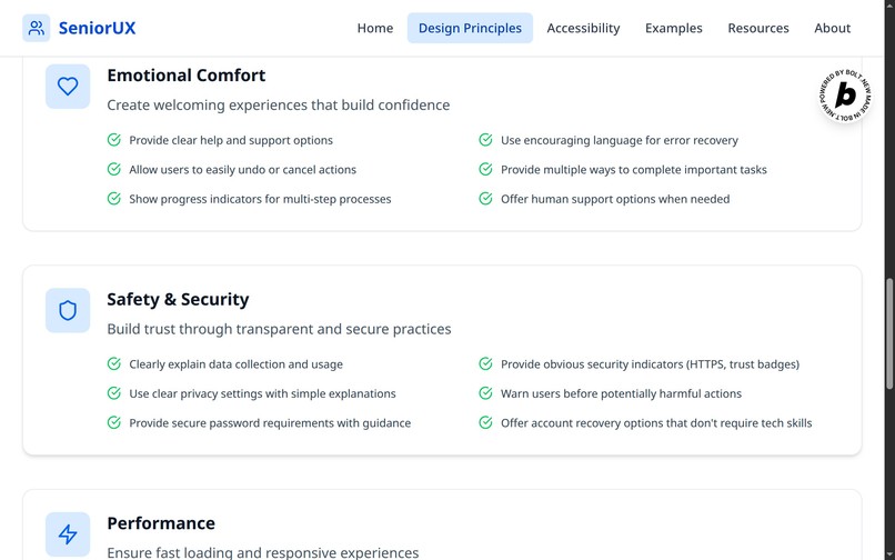 SeniorUX – screenshot 5