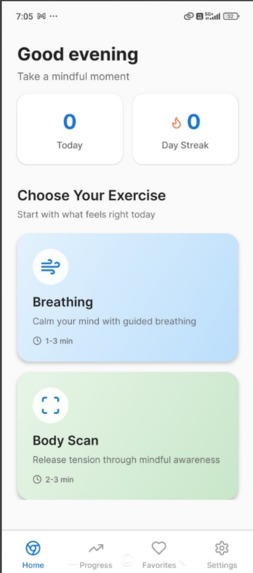 Mindful Minutes – screenshot 1
