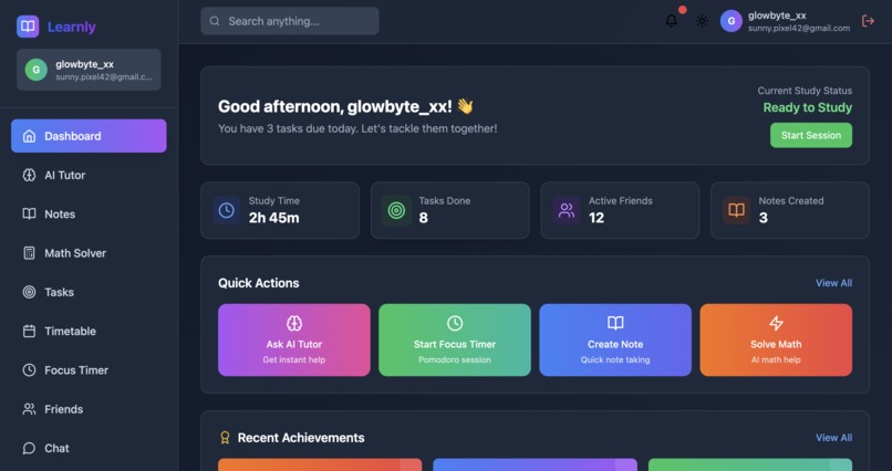 learnly - AI – screenshot 1