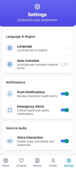 HealthAidFinder: Your smart travel AI health assistant.  – screenshot 5