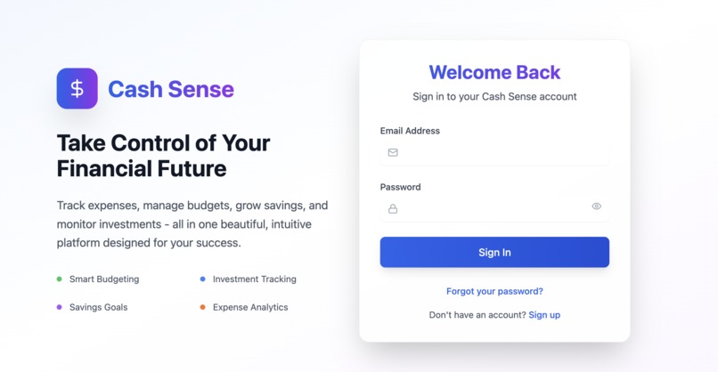 Cashsense – screenshot 1
