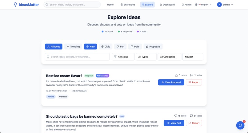 ideasMatter – screenshot 1