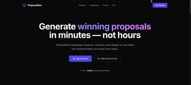 ProposeAI – screenshot 1